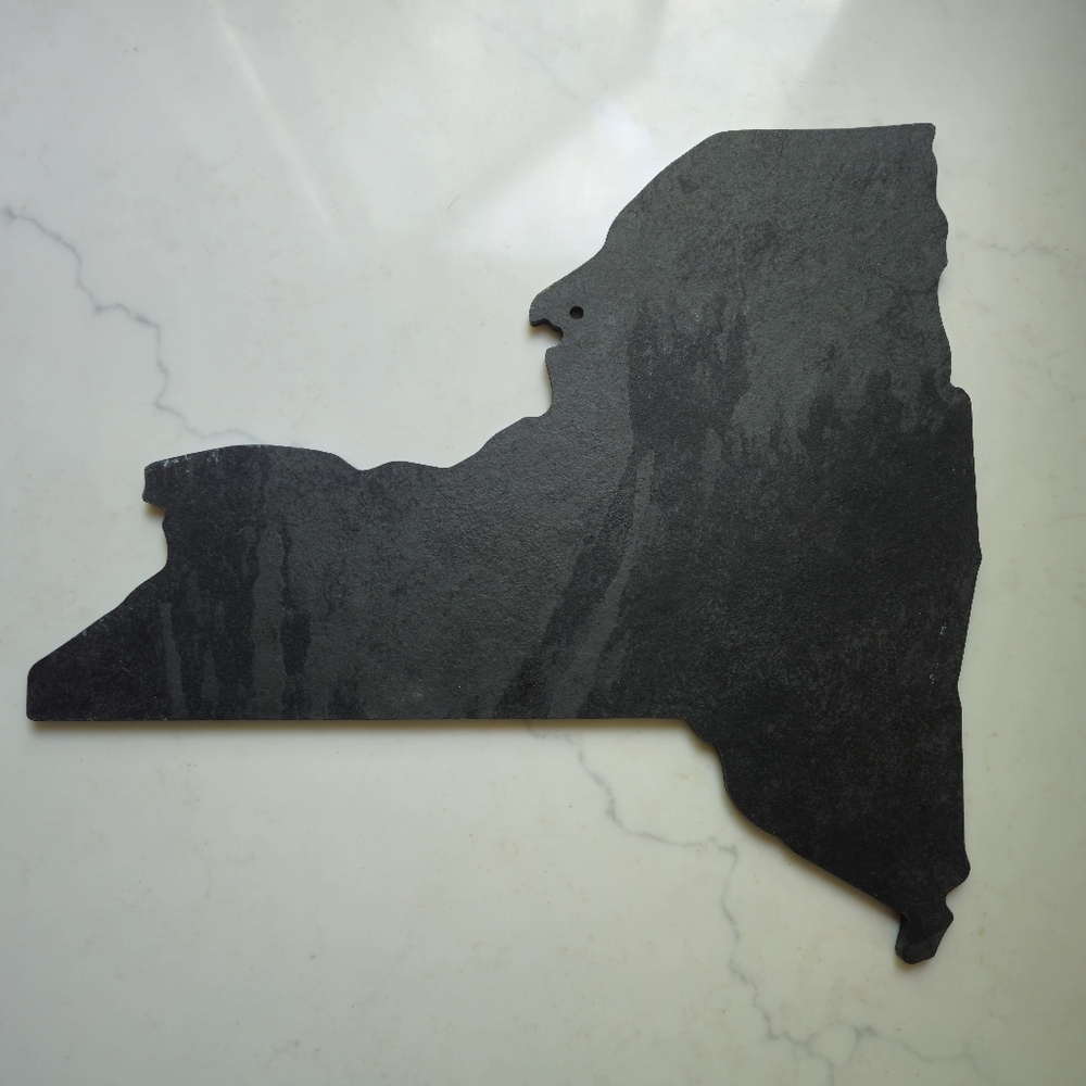 New York State Slate Cheese Charcuterie Board, Serving Board, Decor